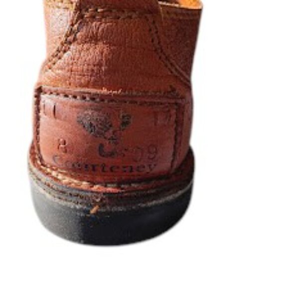 Courteney Brand Leather Vellie Boots Men’s 11 Heritage Safari Style Rugged - Picture 8 of 14